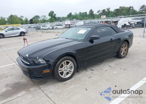 2013 Ford Mustang V6 из США, поврежденный, VIN 1ZVBP8EM9D5239373
